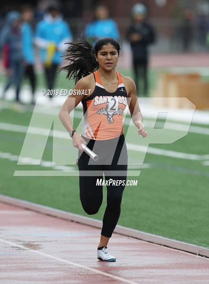 Thumbnail 1 in CIF NCS Meet of Champions (Girls 4x400 Meter Relay) photogallery.