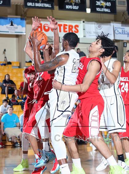 Thumbnail 2 in Neumann-Goretti vs. Denver East (City of Palms Classic) photogallery.