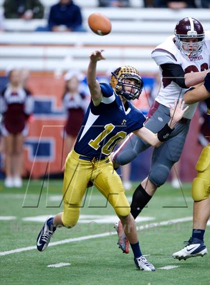 Thumbnail 3 in Burnt Hills-Ballston Lake vs. Sweet Home (NYSPHSAA Class A Final) photogallery.