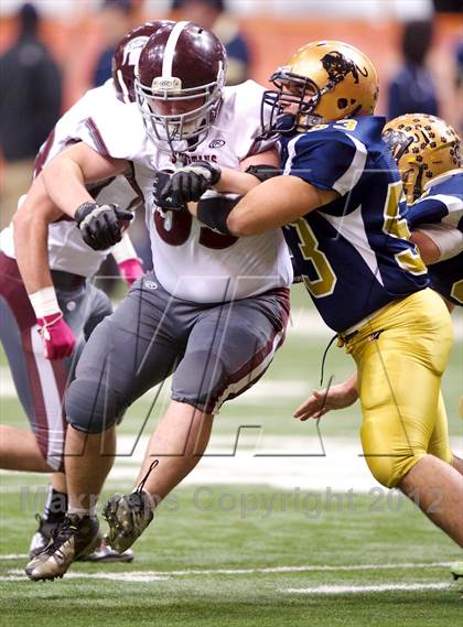 Thumbnail 3 in Burnt Hills-Ballston Lake vs. Sweet Home (NYSPHSAA Class A Final) photogallery.