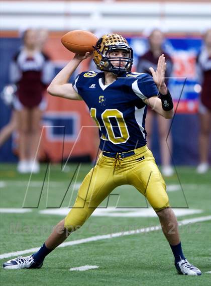 Thumbnail 1 in Burnt Hills-Ballston Lake vs. Sweet Home (NYSPHSAA Class A Final) photogallery.