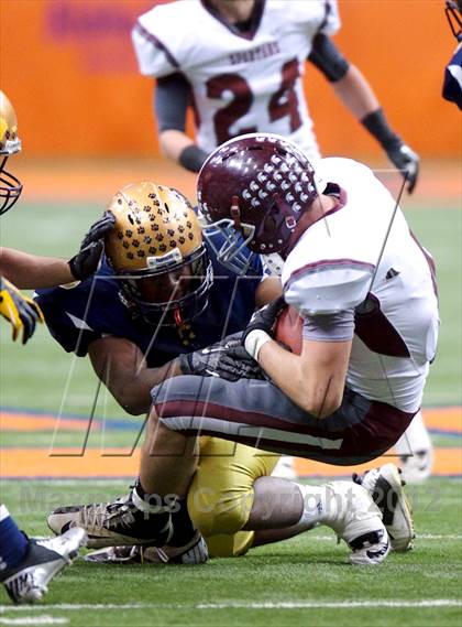 Thumbnail 3 in Burnt Hills-Ballston Lake vs. Sweet Home (NYSPHSAA Class A Final) photogallery.