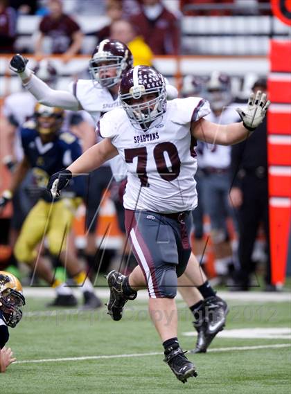 Thumbnail 3 in Burnt Hills-Ballston Lake vs. Sweet Home (NYSPHSAA Class A Final) photogallery.