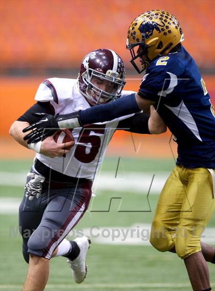 Thumbnail 3 in Burnt Hills-Ballston Lake vs. Sweet Home (NYSPHSAA Class A Final) photogallery.