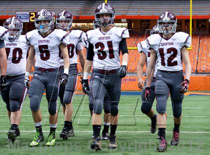 Thumbnail 3 in Burnt Hills-Ballston Lake vs. Sweet Home (NYSPHSAA Class A Final) photogallery.