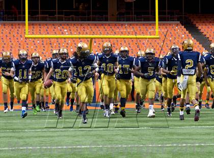 Thumbnail 3 in Burnt Hills-Ballston Lake vs. Sweet Home (NYSPHSAA Class A Final) photogallery.