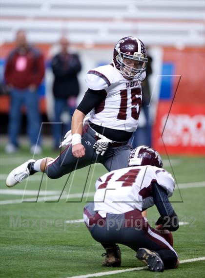 Thumbnail 2 in Burnt Hills-Ballston Lake vs. Sweet Home (NYSPHSAA Class A Final) photogallery.