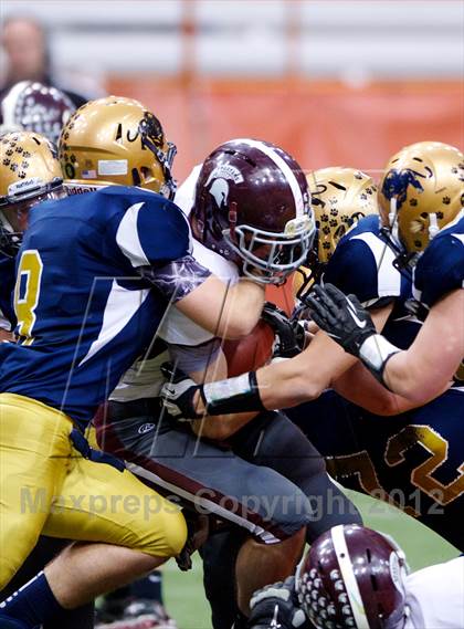 Thumbnail 1 in Burnt Hills-Ballston Lake vs. Sweet Home (NYSPHSAA Class A Final) photogallery.