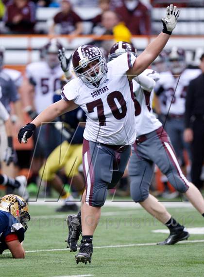 Thumbnail 2 in Burnt Hills-Ballston Lake vs. Sweet Home (NYSPHSAA Class A Final) photogallery.