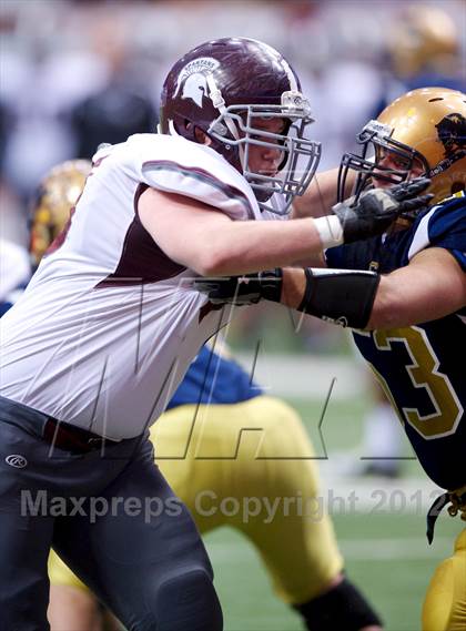 Thumbnail 1 in Burnt Hills-Ballston Lake vs. Sweet Home (NYSPHSAA Class A Final) photogallery.