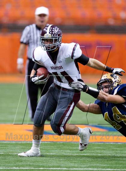 Thumbnail 3 in Burnt Hills-Ballston Lake vs. Sweet Home (NYSPHSAA Class A Final) photogallery.