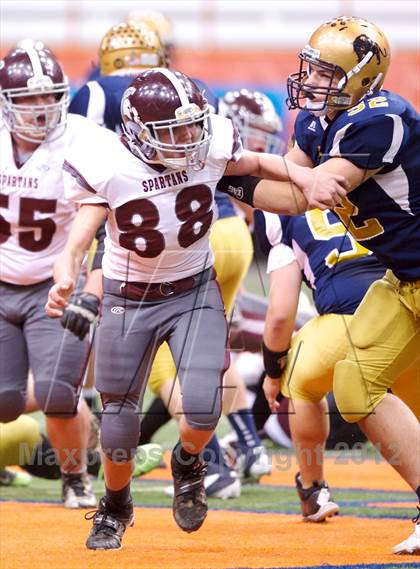 Thumbnail 3 in Burnt Hills-Ballston Lake vs. Sweet Home (NYSPHSAA Class A Final) photogallery.