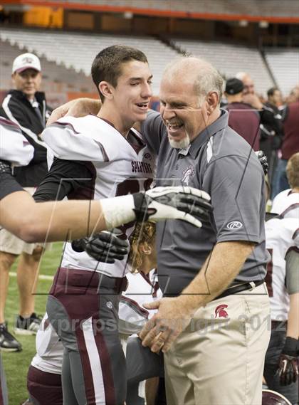 Thumbnail 3 in Burnt Hills-Ballston Lake vs. Sweet Home (NYSPHSAA Class A Final) photogallery.