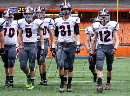 Thumbnail 2 in Burnt Hills-Ballston Lake vs. Sweet Home (NYSPHSAA Class A Final) photogallery.