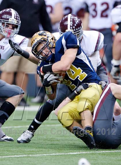 Thumbnail 3 in Burnt Hills-Ballston Lake vs. Sweet Home (NYSPHSAA Class A Final) photogallery.