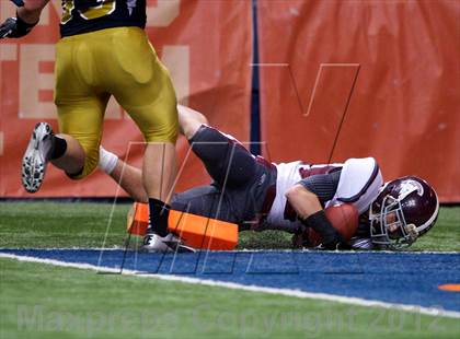 Thumbnail 3 in Burnt Hills-Ballston Lake vs. Sweet Home (NYSPHSAA Class A Final) photogallery.