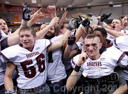Thumbnail 3 in Burnt Hills-Ballston Lake vs. Sweet Home (NYSPHSAA Class A Final) photogallery.