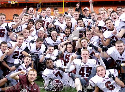 Thumbnail 1 in Burnt Hills-Ballston Lake vs. Sweet Home (NYSPHSAA Class A Final) photogallery.