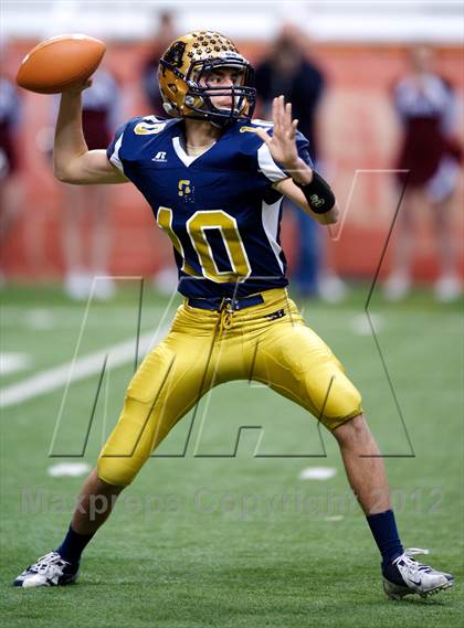 Thumbnail 3 in Burnt Hills-Ballston Lake vs. Sweet Home (NYSPHSAA Class A Final) photogallery.