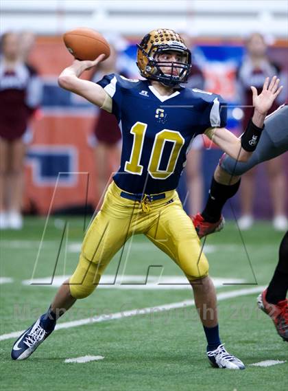 Thumbnail 2 in Burnt Hills-Ballston Lake vs. Sweet Home (NYSPHSAA Class A Final) photogallery.