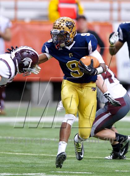 Thumbnail 2 in Burnt Hills-Ballston Lake vs. Sweet Home (NYSPHSAA Class A Final) photogallery.