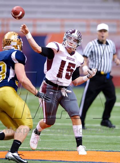 Thumbnail 1 in Burnt Hills-Ballston Lake vs. Sweet Home (NYSPHSAA Class A Final) photogallery.