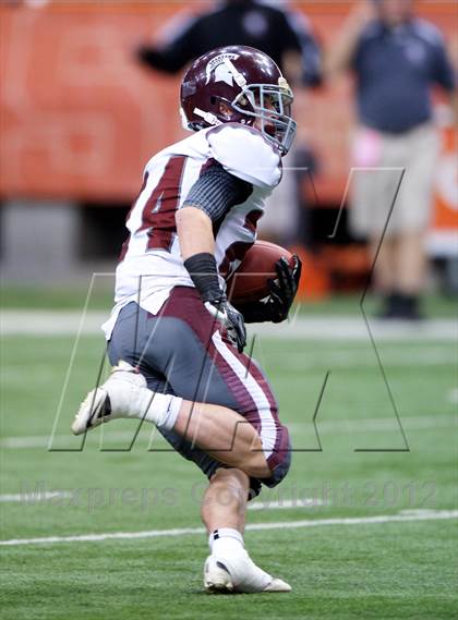 Thumbnail 2 in Burnt Hills-Ballston Lake vs. Sweet Home (NYSPHSAA Class A Final) photogallery.