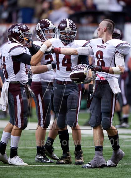 Thumbnail 2 in Burnt Hills-Ballston Lake vs. Sweet Home (NYSPHSAA Class A Final) photogallery.