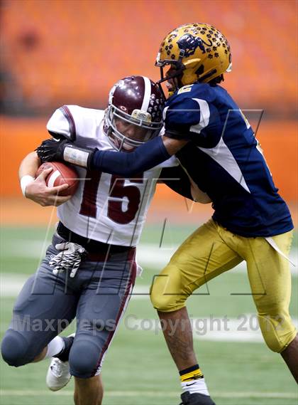 Thumbnail 1 in Burnt Hills-Ballston Lake vs. Sweet Home (NYSPHSAA Class A Final) photogallery.