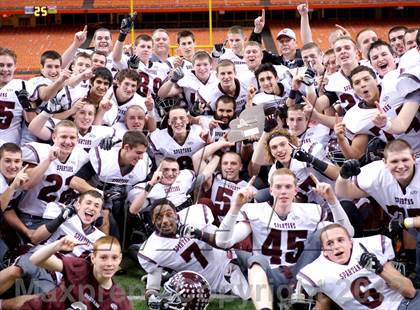 Thumbnail 2 in Burnt Hills-Ballston Lake vs. Sweet Home (NYSPHSAA Class A Final) photogallery.