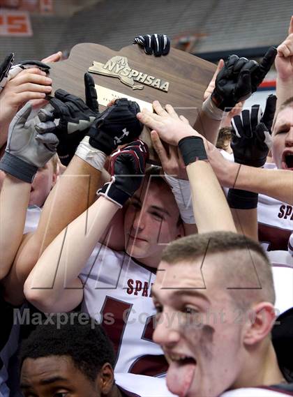 Thumbnail 1 in Burnt Hills-Ballston Lake vs. Sweet Home (NYSPHSAA Class A Final) photogallery.