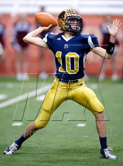 Thumbnail 1 in Burnt Hills-Ballston Lake vs. Sweet Home (NYSPHSAA Class A Final) photogallery.