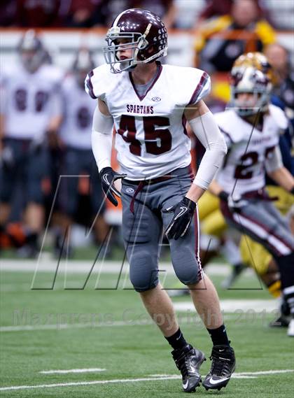 Thumbnail 3 in Burnt Hills-Ballston Lake vs. Sweet Home (NYSPHSAA Class A Final) photogallery.