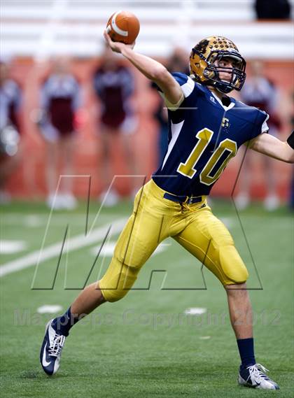Thumbnail 2 in Burnt Hills-Ballston Lake vs. Sweet Home (NYSPHSAA Class A Final) photogallery.