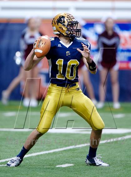 Thumbnail 2 in Burnt Hills-Ballston Lake vs. Sweet Home (NYSPHSAA Class A Final) photogallery.