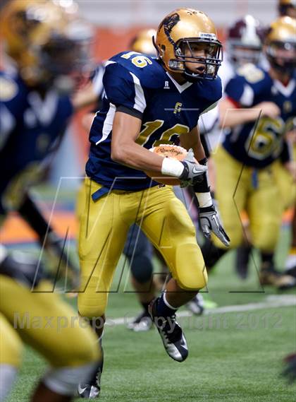 Thumbnail 1 in Burnt Hills-Ballston Lake vs. Sweet Home (NYSPHSAA Class A Final) photogallery.