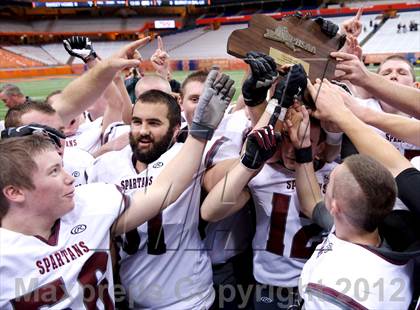 Thumbnail 3 in Burnt Hills-Ballston Lake vs. Sweet Home (NYSPHSAA Class A Final) photogallery.