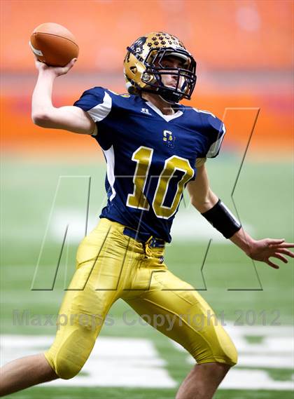 Thumbnail 1 in Burnt Hills-Ballston Lake vs. Sweet Home (NYSPHSAA Class A Final) photogallery.