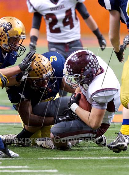 Thumbnail 1 in Burnt Hills-Ballston Lake vs. Sweet Home (NYSPHSAA Class A Final) photogallery.