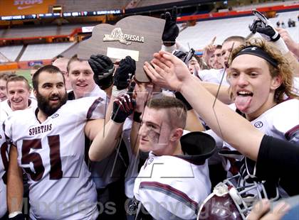 Thumbnail 2 in Burnt Hills-Ballston Lake vs. Sweet Home (NYSPHSAA Class A Final) photogallery.