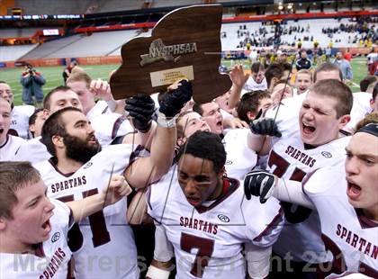Thumbnail 3 in Burnt Hills-Ballston Lake vs. Sweet Home (NYSPHSAA Class A Final) photogallery.