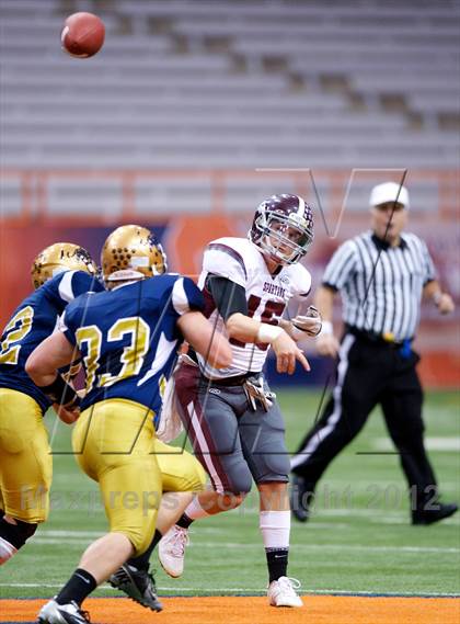 Thumbnail 2 in Burnt Hills-Ballston Lake vs. Sweet Home (NYSPHSAA Class A Final) photogallery.