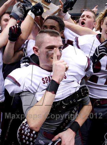 Thumbnail 3 in Burnt Hills-Ballston Lake vs. Sweet Home (NYSPHSAA Class A Final) photogallery.