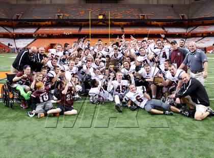 Thumbnail 2 in Burnt Hills-Ballston Lake vs. Sweet Home (NYSPHSAA Class A Final) photogallery.