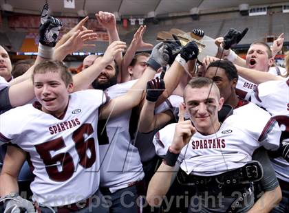 Thumbnail 1 in Burnt Hills-Ballston Lake vs. Sweet Home (NYSPHSAA Class A Final) photogallery.