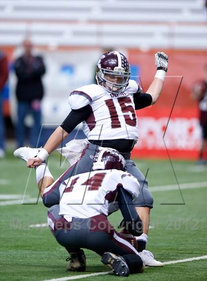 Thumbnail 3 in Burnt Hills-Ballston Lake vs. Sweet Home (NYSPHSAA Class A Final) photogallery.