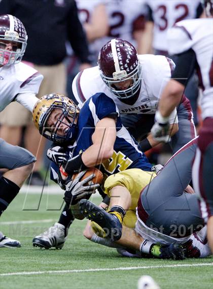 Thumbnail 1 in Burnt Hills-Ballston Lake vs. Sweet Home (NYSPHSAA Class A Final) photogallery.