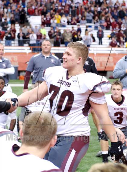 Thumbnail 3 in Burnt Hills-Ballston Lake vs. Sweet Home (NYSPHSAA Class A Final) photogallery.