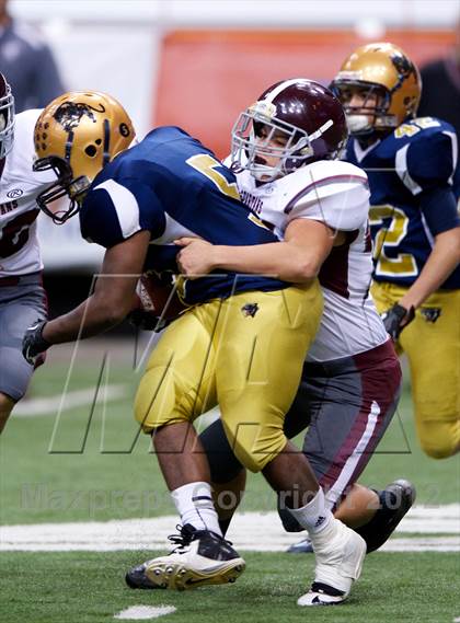 Thumbnail 1 in Burnt Hills-Ballston Lake vs. Sweet Home (NYSPHSAA Class A Final) photogallery.
