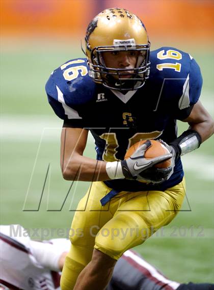 Thumbnail 1 in Burnt Hills-Ballston Lake vs. Sweet Home (NYSPHSAA Class A Final) photogallery.